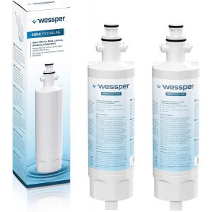 4874960100 Filtre &Agrave; Eau Du R&eacute;frig&eacute;rateur Pour Beko 4874960100, 4394650100, 9256712, Sbs4K, S&eacute;rie Gne; Blomberg Iwd1004Et; Grundig 487960000, S&eacute;rie Gsn; Lamona Lam6100, Hja6110 (Lot De 2) - Neuf