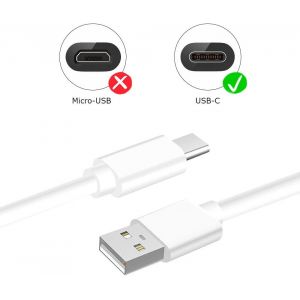 &iquest; Chargeur Rapide Et Puissant 3A + C&acirc;ble Type C Compatible Wiko 10/ 5G/ View 5/ View 5 Plus/ T50/ T10/ T3/ Power U30/ Sony Xperia L4/ Xperia 1 Ii/Xperia 10 Ii/Xperia 8 Lite/Xperia 5 Ii - Neuf