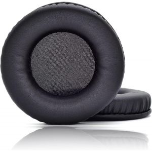 KAL-Coussinets De Rechange Pour Écouteurs De 105 Mm De Diamètre (10,5 Cm) (Rond), Compatibles Avec 105 Mm, 1 Paire De Coussinets En Cuir Synthétique - Neuf