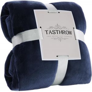 Ulteronixshop-Marine Plaid Couverture Polaire Flanelle 150x200 cm, Grand Jet&eacute; de Canap&eacute; en Flanelle, Confortable Couverture Canap&eacute; Plaid Chaud et Doux - Neuf