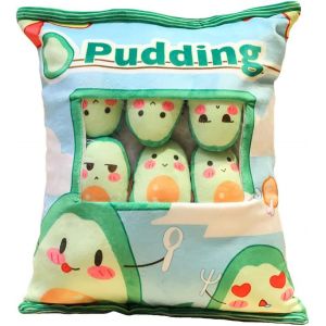 Adorable oreiller en peluche pingouin lapin - Neuf