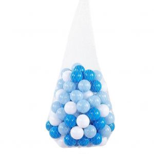 100pcs LDPE B&eacute;b&eacute; Jouet Ocean Ball Multicolore 5.5cm Plastique Pit Ball pour Enfants - Neuf