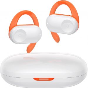 AYU-Open Ear Ecouteurs Bluetooth 5.3 Écouteurs sans Fil Ouverte, Doubles Haut-Parleurs, Ajustable en Serrage, 50H d'autonomie, Open Ear Écouteurs pour Le Sport, Bureau, Loisirs - Neuf