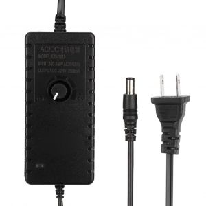 adaptateur secteur reglable, tension reglable, regulation de vitesse, charge rapide, 48 W, 2 a, adaptateur secteur pour ordinateur, prise 100-240 V US - Neuf