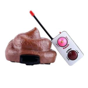 Télécommande Rapide Caca Voiture Hilarant Blague Farce Jouet Pour Les Enfants Plaisir De La Famille Idéal Pour Les Gags Et La Naissance - Neuf