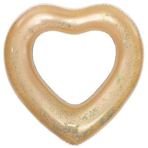 Bou&eacute;e De Natation Gonflable En Forme De Coeur Pour Nourrissons - Flotteur De Piscine Pour B&eacute;b&eacute; En Pvc Durable - Parfait Pour Les D&eacute;butants Et Les Plaisirs D'&eacute;t&eacute; ! - Neuf