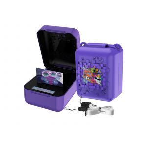 &Eacute;tui en silicone pour Bitzee Interactive Digital Pet avec cordon - Violet - Neuf