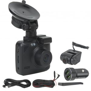 Camera embarquee avec enregistreur de conduite ABS 4K 1080P IPS haute definition, enregistrement en boucle, capteur de gravite, Wi-Fi integre - Neuf