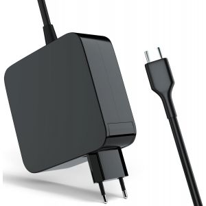 KALANKA-Chargeur 65W USB C pour ASUS Zenbook/Chromebook Flip, Huawei MateBook, Lenovo Thinkpad, HP Spectre Chromebook, Acer, Dell XPS, Samsung Galaxy, Type C Adaptateur - Neuf