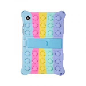 Housse Pour Samsung Galaxy Tab A7 Lite 8.7 Sm-T220 Sm-T225,Étui Pour Tablette Funda Pour Tab A7 10.4 T500 A8 10.5 2021 X200 X205,Étui Pour Enfants-A7 10.4 T500 T505-Colorful Skyblue - Neuf