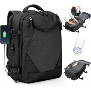 Bagage Cabine 40x30x20 Ryanair Wizzair sous vide Femme Sac &agrave; Dos Voyage Cabine Avion 45x36x20 pour Easyjet Bagage &agrave; Main Sac &agrave; dos pour ordinateur 14 pouces Femme.[T220] - Neuf