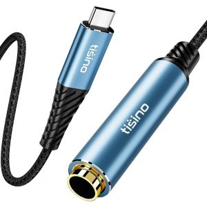 KALANKA-Adaptateur USB-C vers Jack 6,35 mm (0,2 m), 384 kHz/32 Bits, c&acirc;ble Adaptateur USB-C vers Jack st&eacute;r&eacute;o TRS 6,35 mm pour Smartphone, Ordinateur Portable, amplificateurs, mixeurs, Home cin&eacute;ma - Neuf