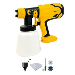 Pour Dewalt 18V 20V Batterie Sans Fil Pulverisateur De Peinture Automatique Electrique Pulverisateur De Peinture Outils Kit Power T - Neuf