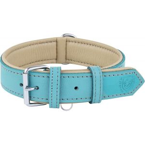 Riparo Collier Pour Chien En Cuir Véritable (Orange, L: 3,8 Cm De Large Pour 45,7 Cm - 53,3 Cm De Cou) - Neuf