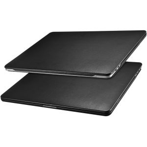 acdsgd-Coque MacBook Pro 13 2022 M2 2020 2019 2018 2017 2016, &Eacute;tui Housse en Cuir Ultra Mince Protection Case Cover pour MacBook Pro 13 Model: A2338 M1/A2251/A2289/A2159/A1989/A1708/A1706 (Noir) - Neuf