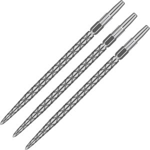 Swiss Points,Diamond Pro Swiss Point Dart Tips (3 Packs de Pointes) Changez Les Pointes de fl&eacute;chettes,Accessoires de fl&eacute;chettes Professionnels.[B1235] - Neuf