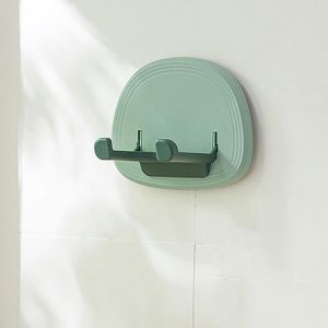 Support Mural pour sèche-Cheveux | Support Mural Auto-adhésif pour sèche-Cheveux sans perçage - Étagère Universelle de Support de sèche-Cheveux, Support de Stockage d'accessoires de Soin de. vert - Neuf