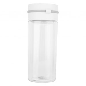 Hjlian Gobelet A Eau Portable De 390 Ml, Simple, Anti-Chute Et Anti-Fuite, Pour Le Sport, Pour La Maison Et L'exterieur, Blanc - Neuf