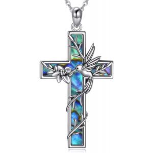Cmjaagur-Collier Colibri En Argent Sterling S925 Avec Pendentif En Forme De Colibri - Cadeau Chrétien Pour Femmes Et Hommes[M975] - Neuf