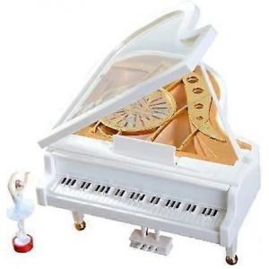 Promotion D'hiver,Mécanique Classique Ballerine Fille Dançant Sur Le Piano Boîte À Musique - Neuf