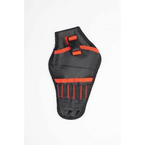 Sac &agrave; outils pour perceuse &eacute;lectrique,&eacute;tui &agrave; outils avec ceinture &agrave; outils r&eacute;glable avec espace pour les accessoires et boucles ouvertes pour ranger les outils et la perceuse - Rapide - Neuf
