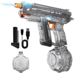 Pistolet À Eau Électrique,Pistolets À Eau Pour Enfant,Automatique Grande Capacité,Water Gun Pour Jeux D Eau,L'été,Piscine,Plage - Neuf