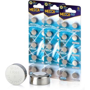 Lot de 30 piles alcalines 1,5 V LR44 AG13 357 303 SR44 Pile bouton pour appareils auditifs et amplificateurs, jouets, t&eacute;l&eacute;commandes, calculatrices, lasers Puissance longue dur&eacute;e - Neuf