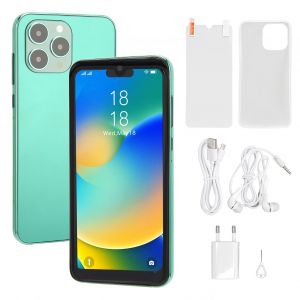 Telephone Portable 6,1 Pouces, 8 Coeurs, 3g, 2g Et 32g, Batterie 4000 Mah, 8 Mpx Et 5 Mpx, Compatible Android 10.1, 100-240 V, Pour Divertissement, Vert Prise Ue - Neuf