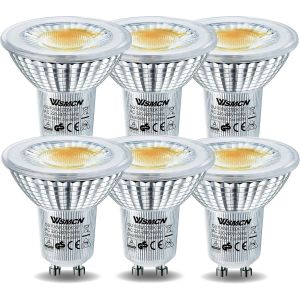 Ampoule Led Gu10 Par16 Blanc Froid 5000 Kelvin 10w Équivalent À 140w Lampe Halogène, Réflecteur Non Dimmable Ac 230v Ampoules Led Spot, 1050 Lumens Angle De Faisceau 120°, Lot De 4 - Neuf