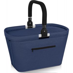 Ulteronixshop-Panier de Pique-Nique Isotherme, 35L Grande Capacit&eacute; Panier Picnic Isotherme Pliable Sac Pique Nique Glaci&egrave;res de Camping et Randonn&eacute;e Ext&eacute;rieur Portable, Isolation Chaud/Froid - Bleu - Neuf