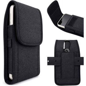 KALANKA-&Eacute;tui de ceinture universel pour t&eacute;l&eacute;phone portable iPhone 16 15 14 13 12 Pro Max 7 8 Plus, Samsung Galaxy S21 FE S25 S24 S23 S22 S21 S20 FE (L) - Neuf