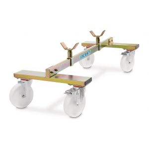 Chariot support d'essieu pour v&eacute;hicules 800 kg avec frein OMCN O250/A - Neuf