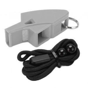 Sifflet D'arbitre Dauphin Robuste, Durable, Sonore Et Net, Portable, Pour Competitions, Gris - Neuf