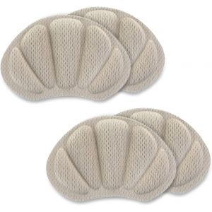 Lot De 2 Paires De Coussinets De Talon Épais Pour Chaussures (Couleur Beige)- Semelles Arrière - Anti-Ampoules - Pour Homme Et Femme - Neuf