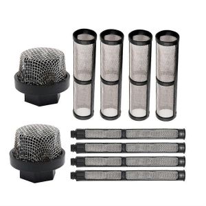 Ensemble d'écran de filtre airless 3 types d'écran de filtre de tuyau d'aspiration - Neuf