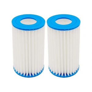 Lot de 2 cartouches filtrantes de rechange pour pompes de piscine Intex 29000E et 59900E - Neuf