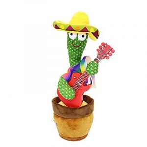 Cactus Dansants Enchanteur Chant Et Enregistrement Cactus En Peluche Jouet Usb Rechargeable 120 Chansons Twisting Dancing Toy Nouveau - Neuf