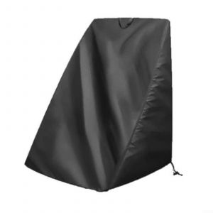Tuyau d'arrosage Bobine, Imperméable à l'eau 210D Oxford Tissu, Rétractable le Tuyau d'arrosage Couverture pour 10m40m Tuyaux 66x63x88cm (Noir 210D) - Neuf