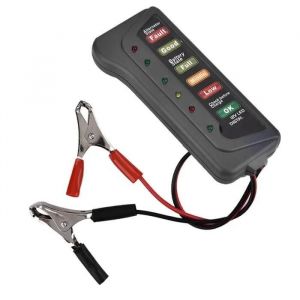 aqxreight - Testeur de Batterie, Testeur de Charge de Batterie de Moto de Voiture 12V, Contr&ocirc;le de D&eacute;marrage de L'alternateur - Neuf