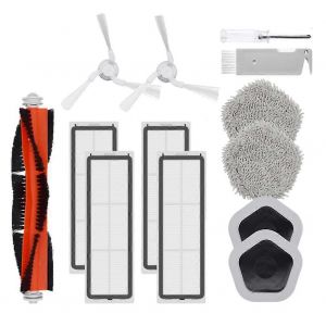 Kit de 13 pièces pour aspirateur robot Bot W10 et W10 Pro, filtre Hepa, brosse latérale principale, chiffon de nettoyage et serpillière - Neuf