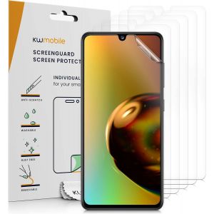 JGD-Film Protection &eacute;cran t&eacute;l&eacute;phone Compatible avec Samsung Galaxy A33 5G - Set 6X Film Transparent en Plastique - Neuf