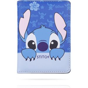 Étui à passeport en cuir pour femmes et filles Motif dessin animé, a, Stitch Porte-passeport - Neuf