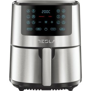 Tesla - Friteuse &agrave; air chaud air fryer 5l 1300w noir/inox af501bx - Neuf