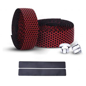 Ruban De Guidon Universel Antidérapant Avec Bouchon Pour Accessoires, Guidoline Facile À Poser,Guidon De Vélo De Route - Neuf