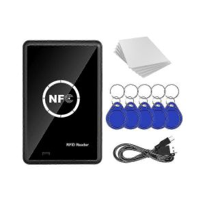 RFID NFC copieur duplicateur 13.56MHz porte-cl&eacute;s lecteur de carte &agrave; puce enregistreur USB UID T5577 - Neuf