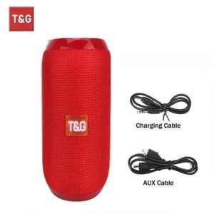 TG117 haut-parleurs Bluetooth Portable sans fil boîte de son extérieure étanche stéréo Surround prend en charge la Radio TF altavoz bluetooth-1200mAh-Rouge - Neuf