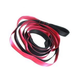 Bande De Résistance Polyvalente À 12 Sections Pour Pilates Et Yoga - Durable, Extensible, Idéale Pour Tous Les Niveaux De Forme Physique - Disponible En Plusieurs Couleurs - Neuf