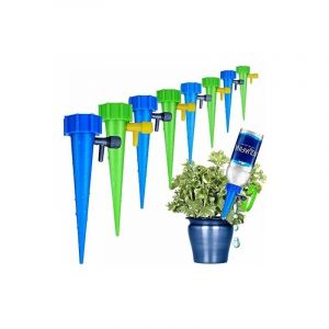 24Pcs Automatique d'Irrigation, Irrigation Ajustable Pointes de Jardin, Système d'Irrigation pour les Fleurs ou les Légumes Intérieur Extérieur - Neuf