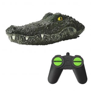 Bateau de course electrique telecommande 2,4 G a 4 canaux, Crocodile - Jouet parodique RC -- - Neuf