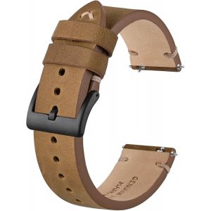 Bracelet De Montre En Cuir Vieilli, Bracelets De Rechange Pour Hommes, D&eacute;gagement Rapide, Largeur De Bande 18mm 20mm 22mm - Neuf